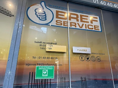 Agence Bref Service Paris Nord, Agence de Travail Intérimaire à Paris 19
