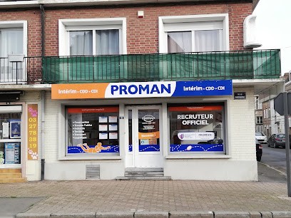 Agence D'intérim Proman Cambrai, Agence de Travail Intérimaire à Cambrai