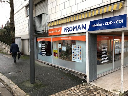Agence D'intérim Proman Blois, Agence de Travail Intérimaire à Villebarou