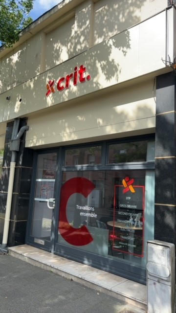 Crit Valenciennes BTP, Agence de Travail Intérimaire à Valenciennes