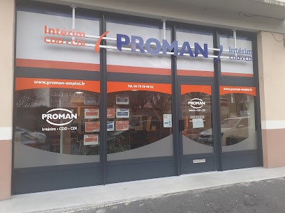 Agence D'intérim Proman Saint-Jean-De-Maurienne, Agence de Travail Intérimaire à Saint-Jean-de-Maurienne