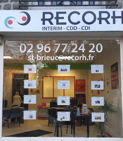 Recorh, Agence de Travail Intérimaire à Saint-Brieuc